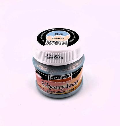 Pentart, Chameleon, Pearl Effect, Acrylic Paint, 50 ml, Yellow-blue, Green Gold, Lilac Gold, Blue Gold, Rose Gold, Blue Peach, Iridescent Pentart