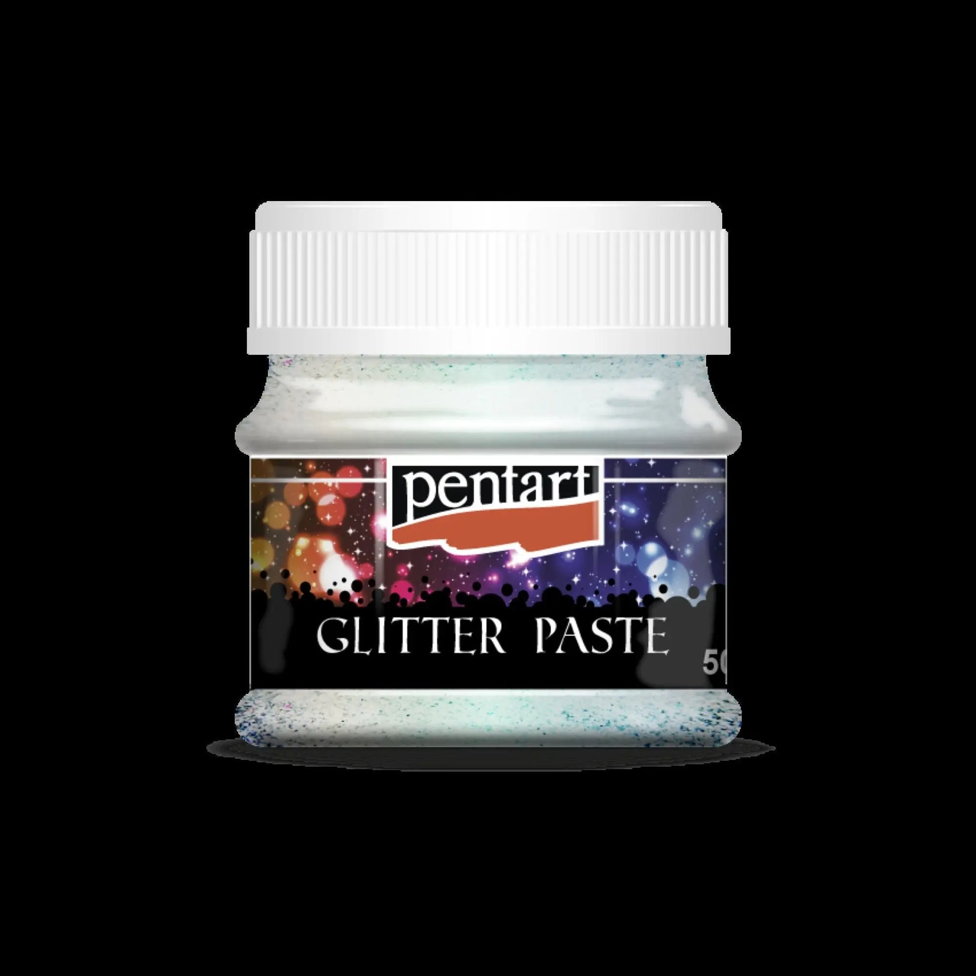 Pentart, Glitter Paste, Fine Grain, Pink, Gold, Light Blue, Iridescent, Sparkling Effect, Water Based Pentart
