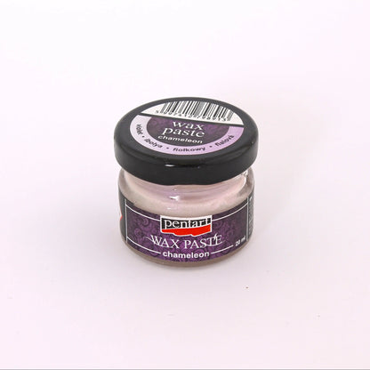 Pentart, Wax Paste, Chameleon, 20 ml, Blue, White Gold, Violet, Iridescent, Metallic, Sparkle Pentart