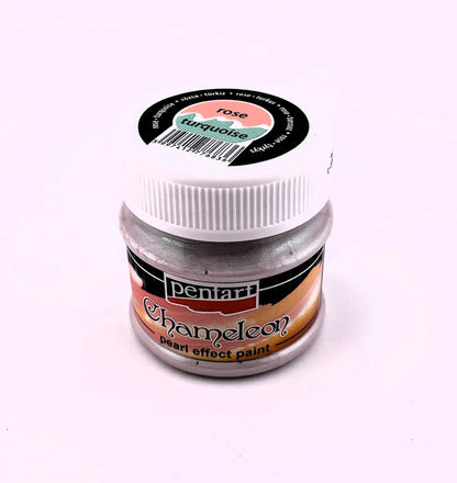 Pentart, Chameleon, Pearl Effect, Acrylic Paint, 50 ml, Yellow-blue, Green Gold, Lilac Gold, Blue Gold, Rose Gold, Blue Peach, Iridescent Pentart