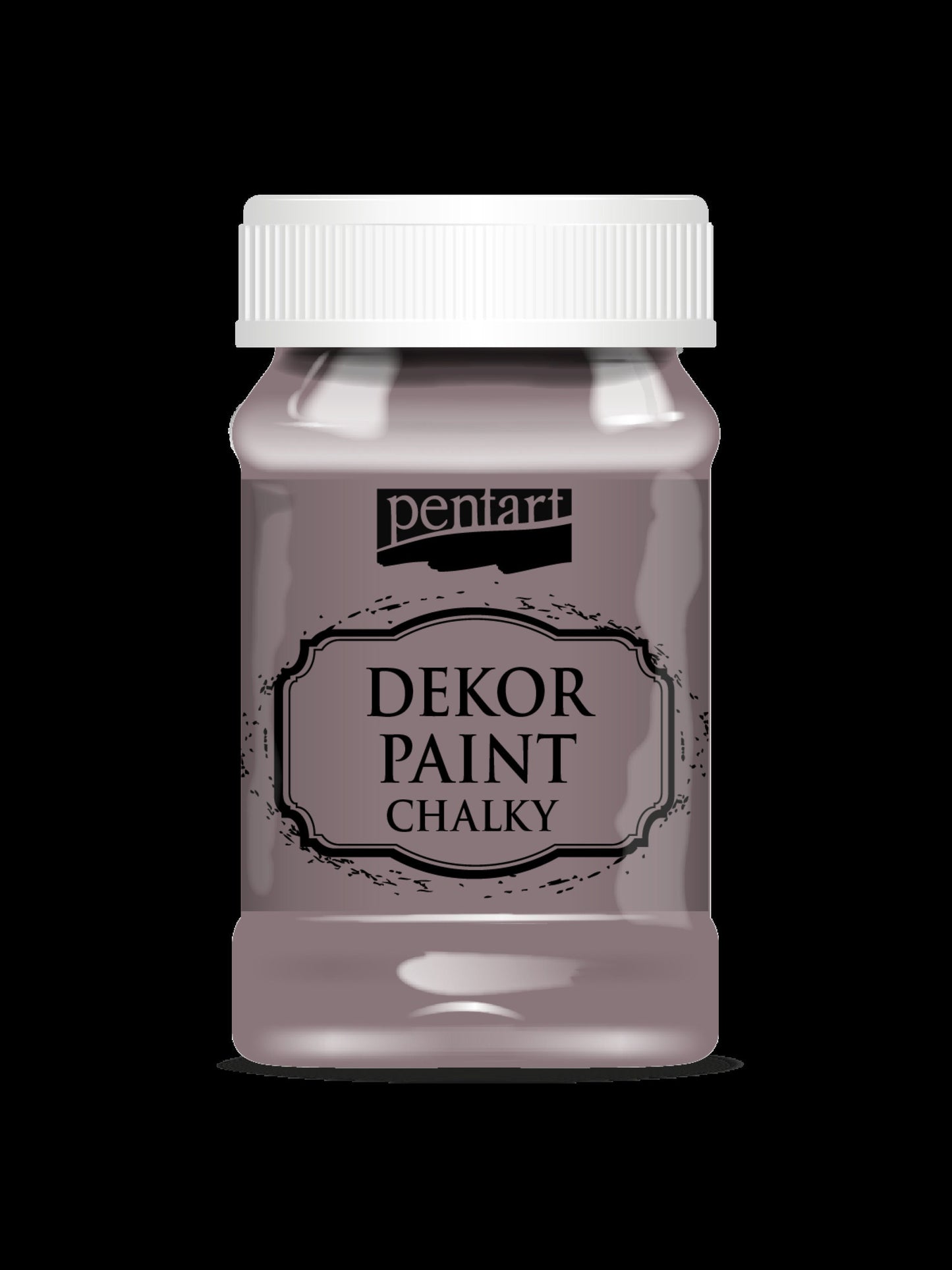 Pentart, Dekor, Chalk Paint, Violet, Purple, Victorian Pink, Eggplant, Burgundy, Country Purple, Chalk Paint, Water based, Matte, 100 ml