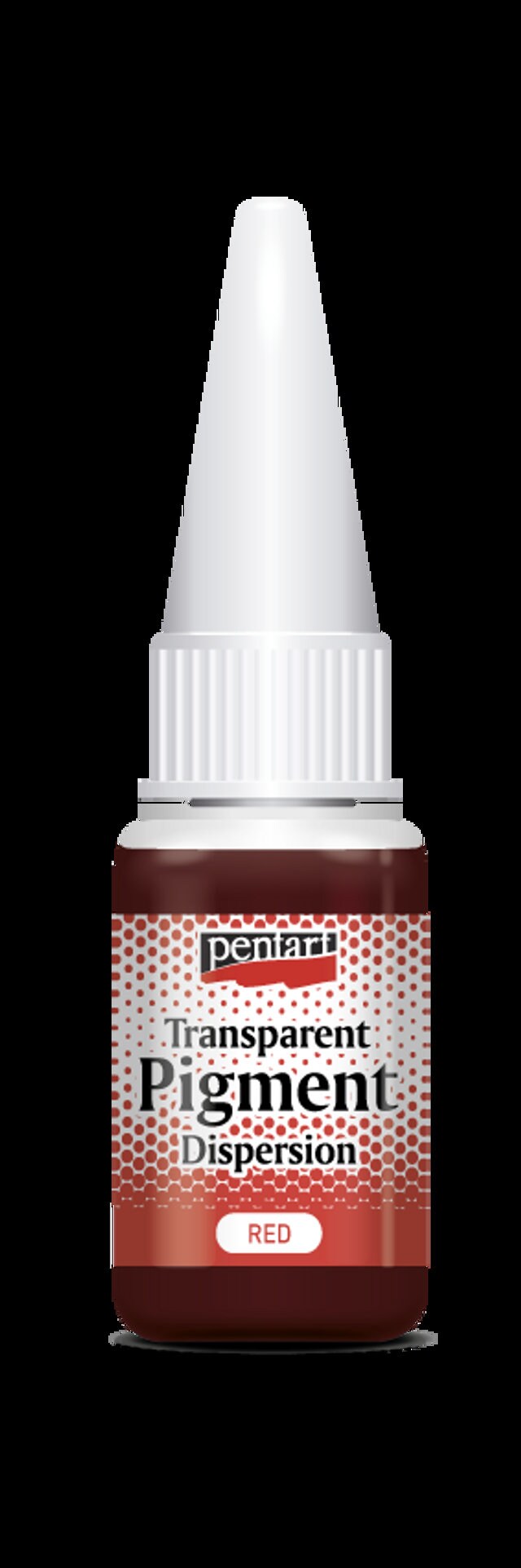 Pentart, Transparent pigment, 20 ml, Red, Pink, Purple, Blue, Green, Water Based, Transparent, 5 colors available