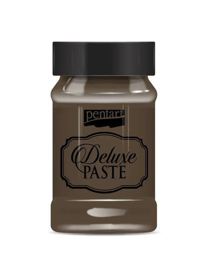 Pentart, Deluxe Paste, 100 ml, Lagoon Blue, Pearl, Champagne, Rose Gold, Black Gold, Emerald, Truffles, Platinum, Bordeaux Gold, Gold Pentart