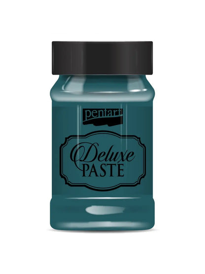 Pentart, Deluxe Paste, 100 ml, Lagoon Blue, Pearl, Champagne, Rose Gold, Black Gold, Emerald, Truffles, Platinum, Bordeaux Gold, Gold Pentart
