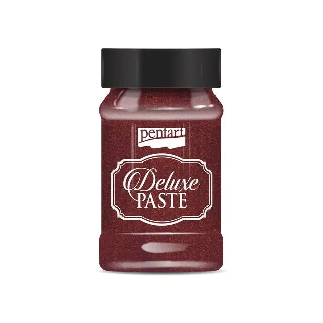 Pentart, Deluxe Paste, 100 ml, Lagoon Blue, Pearl, Champagne, Rose Gold, Black Gold, Emerald, Truffles, Platinum, Bordeaux Gold, Gold Pentart