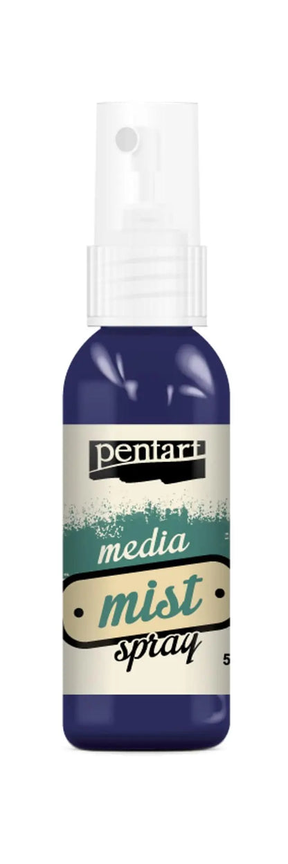 Pentart, Media Mist, Spray, 50 ml, Water-based, Liquid Paint, Vivid Colors, Scrapbooking, Mixed Media, Crafts, Art, Supplies Pentart