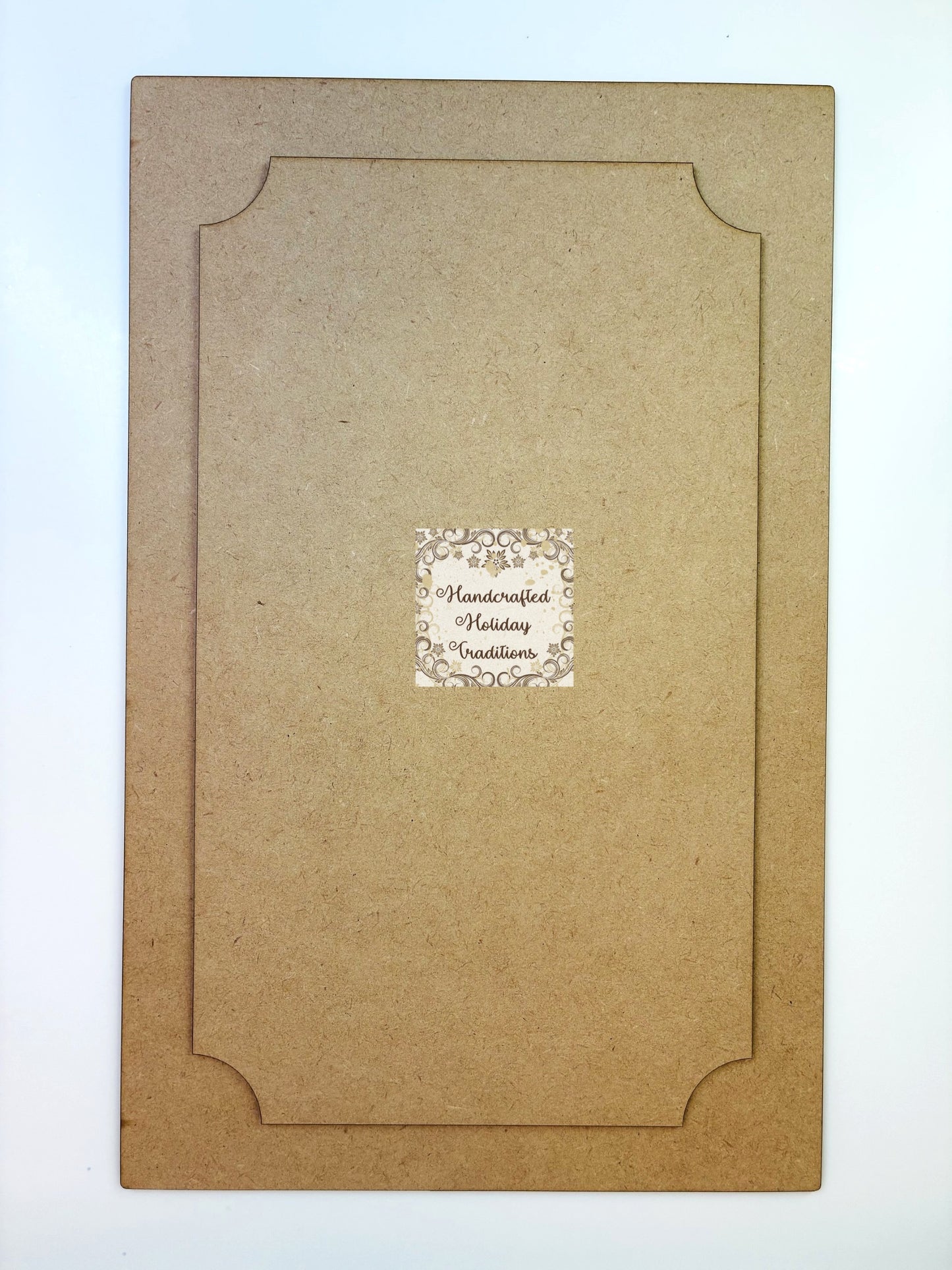 Laser Cut MDF Layered Plaque, Panel, Blank Base, Decoupage, Mixed Media, DIY Crafts, 2 sizes, 7"w x 11"h, 8.5"w x 11"h