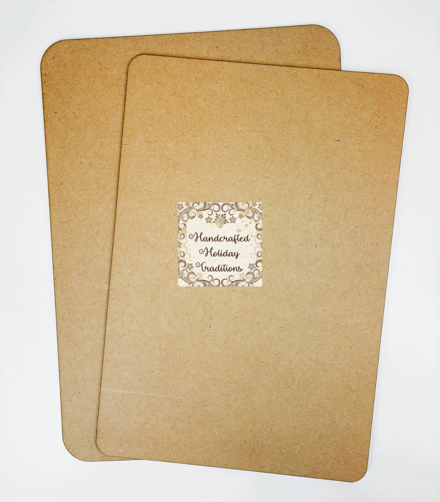 Laser Cut MDF Layered Plaque, Panel, Blank Base, Decoupage, Mixed Media, DIY Crafts, 8.25" x 11.75"