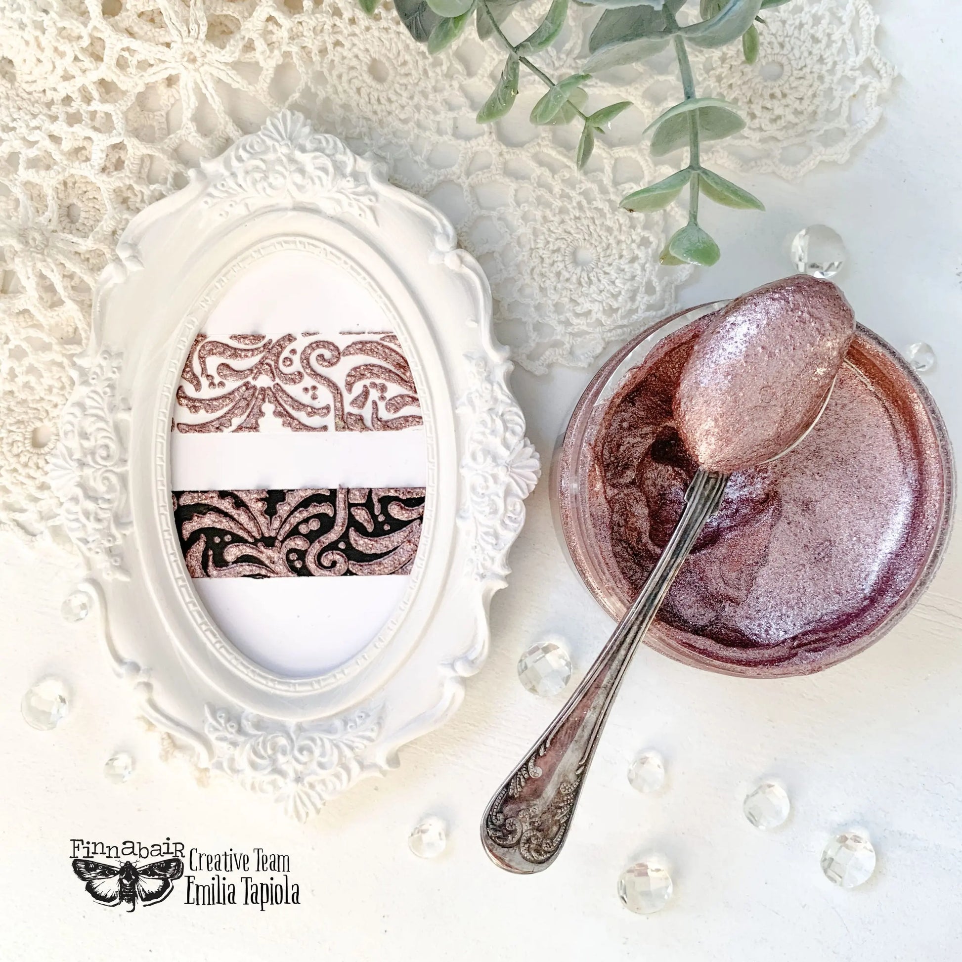 Re-Design Prima, Finnabair, Art Extravagance, Jewel Texture Paste Re-Design with Prima