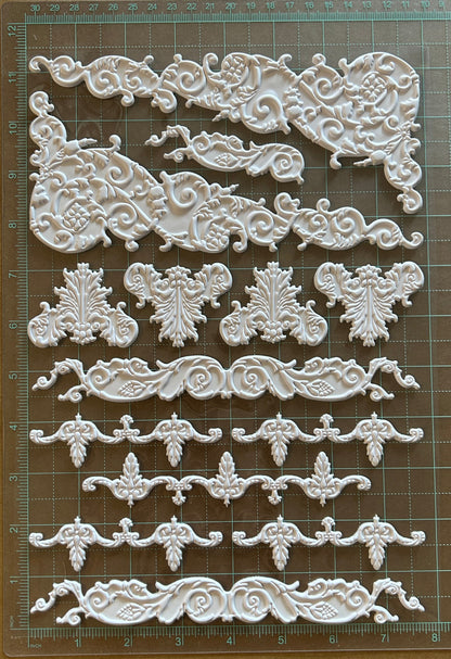 LaBlanche, 2026 Release, Vintage Style 3D Stickers, Embellishments, Mixed Media Art
